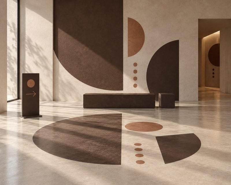 Floor & Wall Graphics printed in Dubai