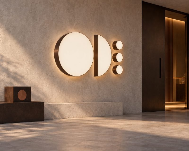 Frontlit 3D Letters
